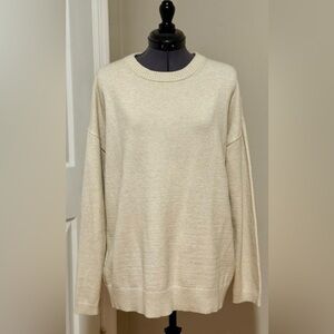 Gently Worn Nordstrom Cream Knit Sweater